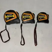 NEW Abudder 3 Pack Tape Measures 10’ 16’ 25’ Easy Read W/ Fractions Retractable