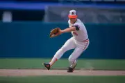 Baltimore Orioles Shortstop Cal Ripken Jr Baseball 1980s Photo 3