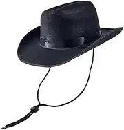 Fiocias Shapeable Wide Brim Hat for Sun Protection - Black