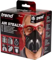 Trend AIR STEALTH N100 Niosh Safety Respirator Non-Allergenic Mask Size Sm-Med