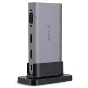 BONELK USB-C 9-in-1 MultiPort Desktop Hub Grey ELK-80034-R