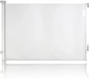 Retractable Safety Stair Gates for Baby, Dog Gate, Extra Wide Mesh Retractable B