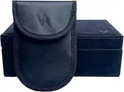VIA ALBION® Anti-Theft Faraday Box & Pouch for Car Keys – Handcrafted Signal Blocking Set