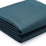 K-Musculo Vinyl Fabric, Marine Faux Leather Upholstery, for Upholstery Crafts, DIY Sewings, Sofa, Handbag, Earrings, Hair Bows Decorations (Green 54 * 72inch)