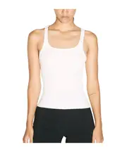 Mugler Pierced Tank Top L white