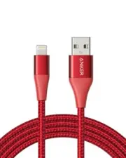Anker PowerLine+ II with Lightning MFi-Certified- 1.8m, Red