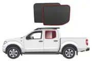 Genuine SNAPSHADES Car Rear Window Shades for Nissan Navara 2nd Gen (D40; 200...