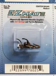 BACHMANN HO SCALE CENTER SHANK COUPLER MEDIUM train car connector hook BAC78025