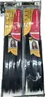2 Packs Janet Mink Yaky 16” Color 1 (Jet Black) Silky Smooth Touch