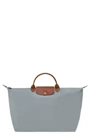 Longchamp Large Le Pliage Original Travel Bag in Steel at Nordstrom One Size