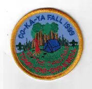 Co-Ka-Ya Fall 1989 Meet The Challenge Tom-Chi-Chi-Knoll ORG Bdr. [GT-620]