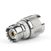 1Pc Adapter SO239 UHF Jack Female To N Male Plug RF Connector Straight
