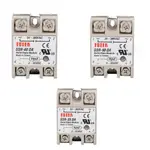 SSR-40DA 25DA 60DA DC轉AC固態繼電器模塊溫度控制器24V-380V 40A 250V/25A 25