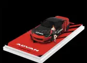 TM 1:64 Scale 400Z Coupe HKS Advan Sports Diecast Display Figure Model in box