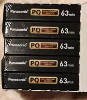 New Box Of 5 Sony Mini DV Professional Standard Digital Video 63 Cassette Tapes