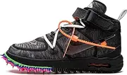 [Nike] Mens Air Force 1 Mid DO6290 001 Off-White - Black - Size 12