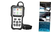 OBD2 Scanner Diagnostic Tool, Auto Check Engine Light Code Reader with Reset