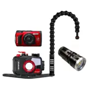 Mozaik PT-059 Underwater Housing AND Olympus TG-7 Camera w/ Kraken Hydra 6000 v2