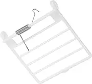 WOONEKY Bird Cage Catcher Plastic Wire Door for Repair Secure Spring Hook Accessory