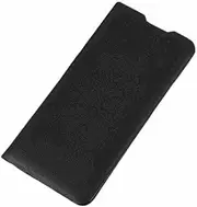MojieRy Phone Cover Wallet Folio Case for Samsung Galaxy A70, Premium PU Leather Slim Fit Cover for Galaxy A70, 1 Card Slot, Prevent dust, Black