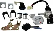 4-Wire Ignition Switch Key/Lock Set (Type II) Fit for Zoomer Ruckus Style Scooters Icebear Maddog Lock Set