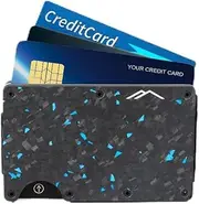 [SWIG] Minimalist Wallet Carbon Fibre Black Blue
