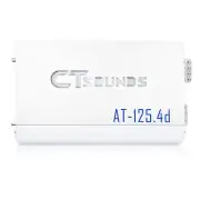CT Sounds ATv2-125.4d 800 Watt RMS Full-Range Class D 4 Channel Car Amplifier