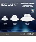 7W/15W/20W FLUSH FACE LED DOWNLIGHT KIT WARM/ COOL/DAYLIGHT DIM CCT SELECTABLE