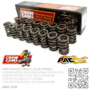 CROW CAMS 411lb SINGLE VALVE SPRINGS V8 304 355 [HOLDEN VN-VP-VR-VS-VT COMMODORE