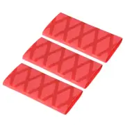 Table Tennis Racket Grip Tape Ping Pong Paddle Overgrip for Gripping Red 3pcs