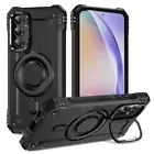 Shockproof Mag Safe Case For Samsung Galaxy A54 A35 A14 A06 Lens Bracket Cover
