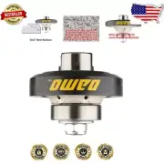 Professional Diamond Router Bit - 2-Flute Demi Bullnose for Countertop Finishing