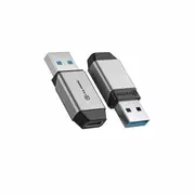 ALOGIC ULACMN-SGR - Ultra Mini USB 3.1 (Gen 1) USB-A to USB-C Adapter - Space Grey