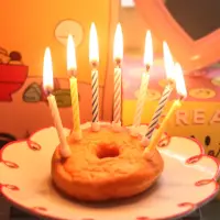 在飛比找momo購物網優惠-派對佈置吹不滅蛋糕蠟燭30支(生日派對 氣球佈置 蛋糕蠟燭 
