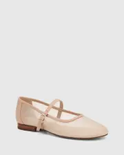 Alora New Flesh Mesh Textile Mary Jane