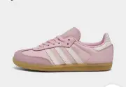 Adidas Original Samba OG GS Pink/White/Gum Grade School Size 4Y-7Y