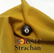 STRACHAN 6811 English Pool Snooker Billiards CLOTH 7ft x 3.6ft - ANTIQUE GOLD