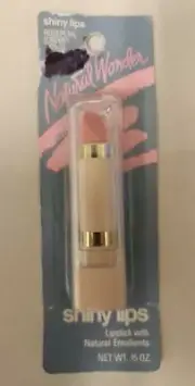 Vintage Lipstick! Revlon Natural Wonders Shiny Lips! Rosepetal! Creme! NICE!