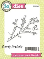 Bare Branch & Leaf Die Cutting Dies by Impression Obsession DIE022-U New