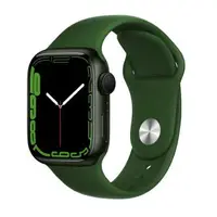 在飛比找樂天市場購物網優惠-Apple Watch S7(GPS)綠色鋁金屬錶殼配綠色運