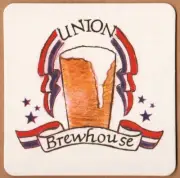 Harpoon Brewery Union Brewhouse Beer Coaster Boston MA