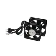 Ldr 2 Way Fan Kit Black Installation In Ldr Hinged Single Section