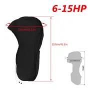 6hp - 15hp Tough Full Outboard Boat Motor Engine Cover Dust Rain Protection 600D