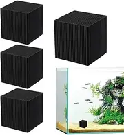 Multiple Water Purifier Bucket, Fish Water Purifier Bucket Reusable Strong Carbon Adsorption Aquarium Filter Medium, Water Clarifier Clean