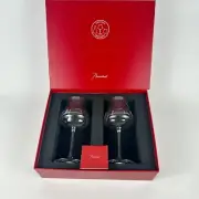 Baccarat Crystal Chateau Red Wine Glasses Set of 2