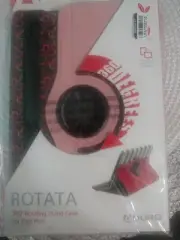 MINI ROTATA 360 ROTATING STAND CASE FOR IPAD MINI ADURO PINK FLOWERS