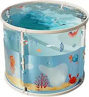Portable Bath - Soaking Bathing Tub,Portable Foldable Large Soaking Cold Hot Water Bathtub for Travel Children Boys Girls Adults