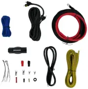 KICKER 47VK6 6AWG 6 Gauge 6 AWG Amplifier Amp Installation Wire Kit 6GA VK6