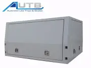 Aluminium Ute Canopy LIFTOFF 1800mm X1800mm 3 Door 2.5mm Powder coated White