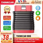 Bluetooth Scanner Car Diagnostic Tool OBD2 Scanner Full System Diagnose 5 Reset